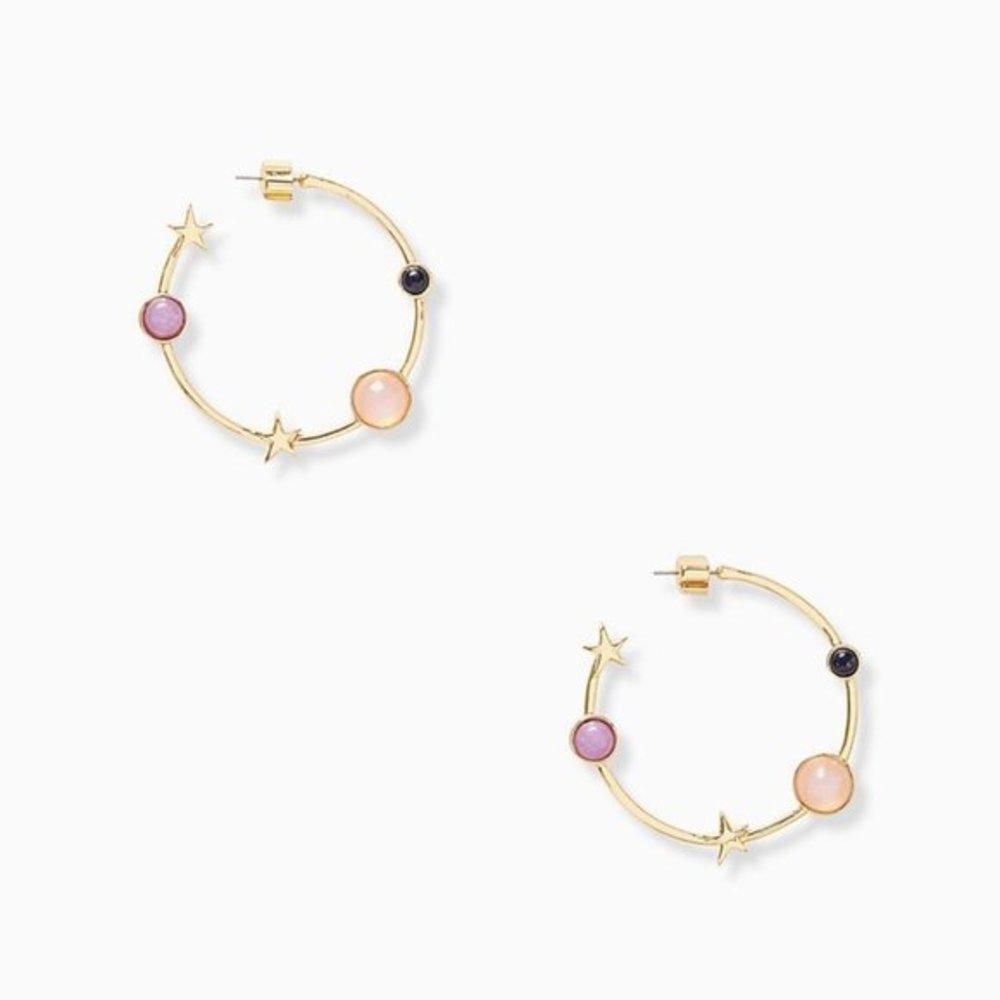 Kate Spade On the Rocks Hoops Earrings - Picture 7 of 13